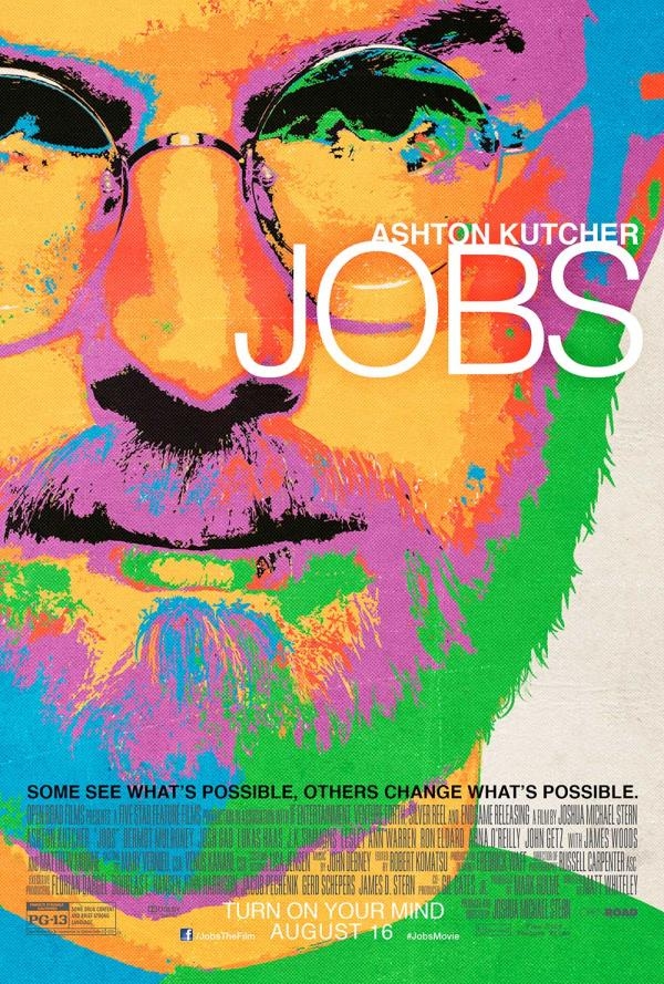 Cartaz oficial do filme 'Jobs'